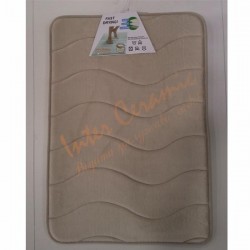 Микрофибърен мат за баня в бежов цвят ICSC 186/3 от INTER CERAMIC (България)